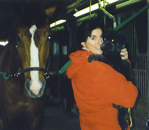 Cassie at the farm